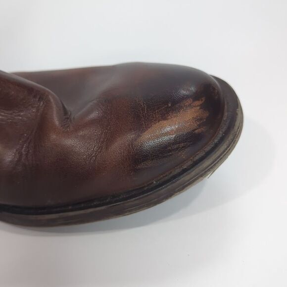 Bed Stu Mens Boots Size 10 Brown Leather Slip On - Picture 11 of 12